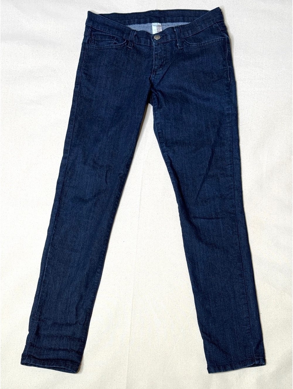 Free People Straight Leg Jeans Women's Size 28 Dark Wash Stretch Denim